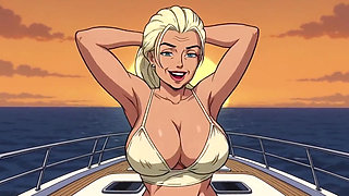 Ai Big Boob Babes on Boats