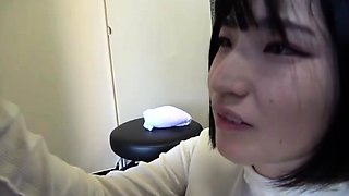 Great close up in japanese teen blowjob pov