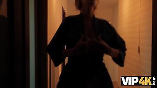 Hot MILF Cheats in Kitchen with Daughter's Boyfriend Big Cock - HD 1080p