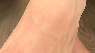 Foot Play Close-up, Feet Tease