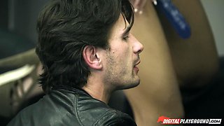 Raven Alexis Delphi - Lesbian Threesome Strapon Scene 5 - Raven Alexis