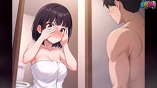 I Doggy My Sister's Boyfriend in the Shower While She's in the House
