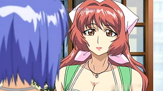 Loud Shaking Orgasm and Pussy Licking for Hairy Girlfriend (Hentai)