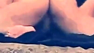 Skinny Mature Is Stuck in a Threesome