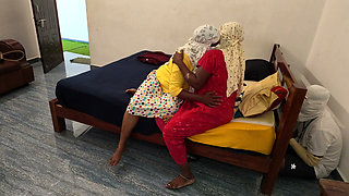 Lesbian caught by husband
