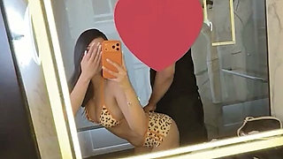 Hard BBC Backshots on 18yo Korean Student