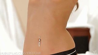 Nubile Films - Sexy amateur makes her pussy cum