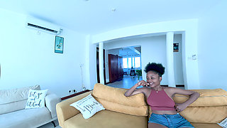 Dark Skinned Ebony Siren Struts Onto the Casting Couch!dark Skinned Ebony Siren Struts Onto the Casting Couch!