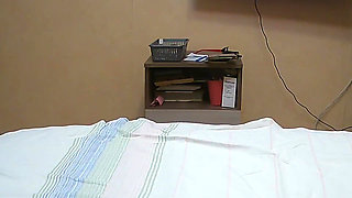 Instead of a foot massage, I jerk off his cock to him 4