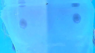 Neighbor Watches Me Swim