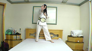 Karate Lezdom Top Feets Girls and Real Hard Domination