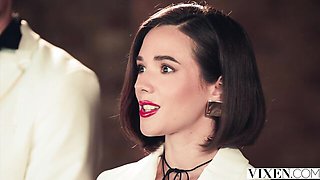 Stupefying Christian Clay and Bella Spark at spooning clip