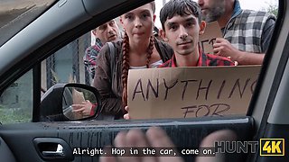 Hunt4k. her brilliant ass was made for public cheating