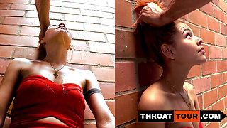 Innocent Latina Teen Waitress Throat Fucked To Fix Messed Up Order!