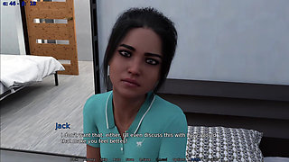 Jack Cheats With Lucy for Her 18 Years Old Adorable Teenage Step Sister & Getting Lovely Hungry Kisses