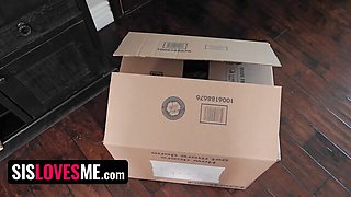 Heavy box movie with unimaginable Jay Romero and Madison Wilde from Sis Loves Me