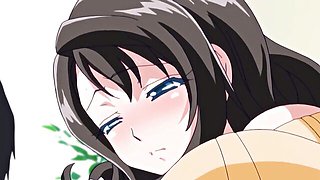 Watery blue eyes lock into ahegao