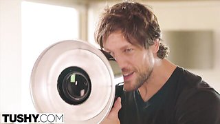 Bush sex with luring Jean Val Jean and Julie Kay from Tushy