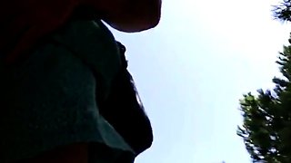 Daddy's Big Cock Outdoors