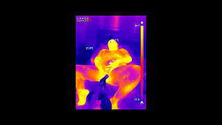 First BBC Sex Machine Fuck: Oiled up BBW Cums Hard on Your Massive Cock, 15 Min Ride and Cum Countdown, POV Thermal