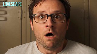 Gym Crush in Glasses Craves Nerdy Studs Tight Ass and Pounds Him Hard