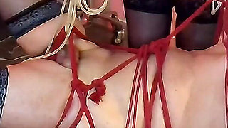 Mistress Acanthus and Slave Sissy Shibari