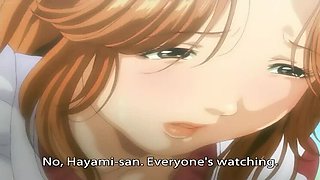 Two Lewd Girls Can't Resist a Threesome (Uncensored Hentai Anime)