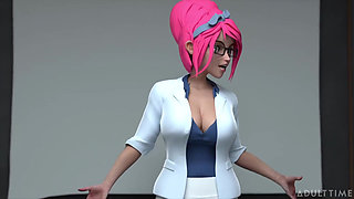 Hentai Sex College Episode 5 - Big Dick Student Impresses MILF Principal with Second Round After Creampie!