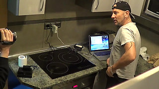 Video in the kitchen jess used raw by Stepdaddy