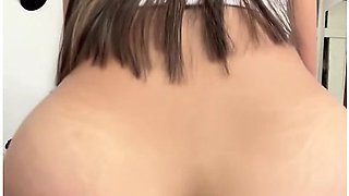 Luscious Buttocks Bouncing On Top Of A Cock, Wow, That Looks So Good