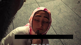 Muslim Maid Girl Sucking Older Boss Cock