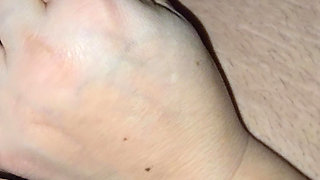 Step mom keeps sneaking into step son room every day to play with his cock without his permison