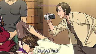 Massive Gangbang for Slutty Cheating Wife on First Casting (Hentai Anime)