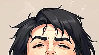 Waifu Secretary POV - Close-up Nylon Teasing & Sneaky Cunnilingus Play Warm up
