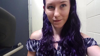V350 Public Flashing and Dildo Fucking