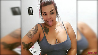 Hot and Horny African Latina Masturbating