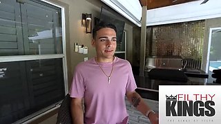 Horny Blonde Stepmom Raven Begs for Deep Friend Fucking - Big Tits & Huge Ass Doggystyle