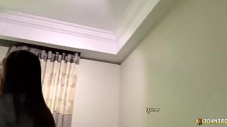Slim Thai Cutie With Tiny Titties Treats John Tron To Her Little Pussy Then Lets Him Fuck Her Hard