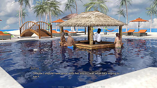 Tacos: Cuck Hubby Watches His Wife Spreading Legs and Giving Pussy on the Pool Bar - Episode 88