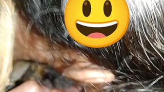 Desi Blowjob with Hot Blonde MILF - Homemade HD Cum in Mouth