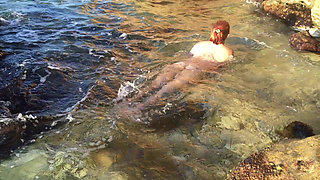 Swimming Naked in Cyprus
