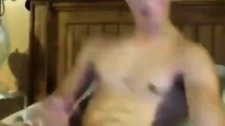 Twink's Webcam Masturbation Session