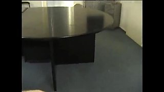 Granny Gets Black Cock in Office - Big Tits BBW Boss Fucked