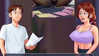 Rubbing My Dick On Yoga Teacher While Helping Her - Car Toon