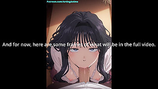 Kaoruko Waguri Cheerleader Fuck - AI Generated Hentai