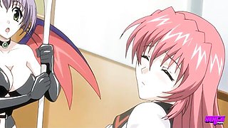 Tsundere scene with fiery jade from Hentai Pros