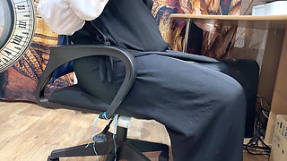 Arab Woman Watches Porn and Masturbates. Enjoy