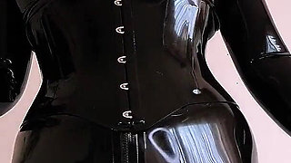 Latex Catsuit JOI