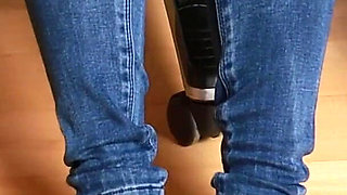 High Heel Clicks on Wooden Floor - Nylon Rubbing and Shoe Removal Asmr