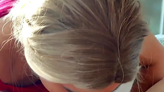 Sissy Addicted to the Taste: Sloppy BJ & Lick